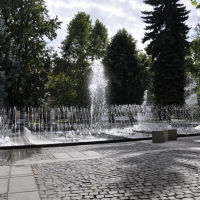 Kosice Square fountain